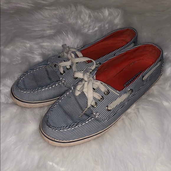 Sperry Shoes - SPERRY TOP-SIDER Cruiser Blue/White Stripe Shoes